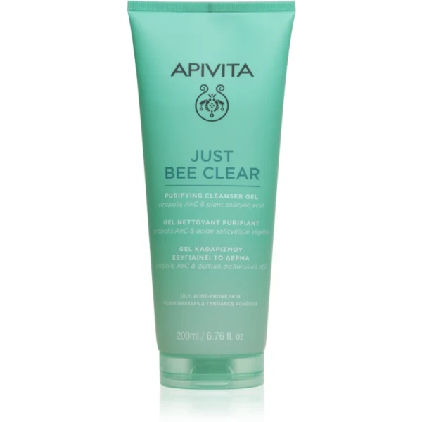 Apivita Just Bee Clear Gel de Limpeza Purificante 200ml